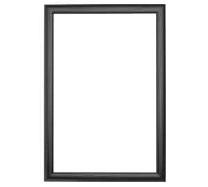 Plastic Snap Frame – 11” × 17” (Black)