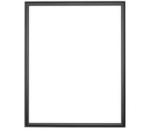 Plastic Snap Frame – 22” × 28” (Black)