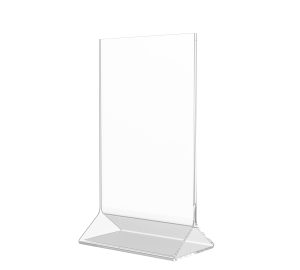 Top Load Sign Holder - 4" x 6" Countertop Display