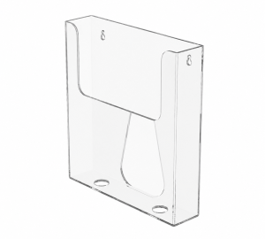 8.5" x 11” Brochure Holder – Countertop & Wall-Mount Display