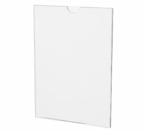 Wall Mount Sign Holder Sealed 3 Sides – 4” x 6”
