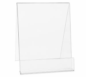 Slant Back Magazine Holder - 8.5" x 11" Countertop Display