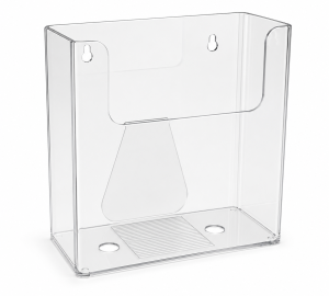 8.5" x 11” Brochure Holder with Deep Pocket – Countertop & Wall-Mount Display