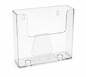 7.5" Brochure Holder – Wall-Mount Display