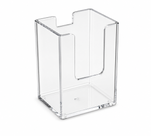 Single Pocket Business Card Holder – Vertical Orientation (Countertop Display)