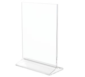 Top Load Sign Holder - 5" x 7" Countertop Display