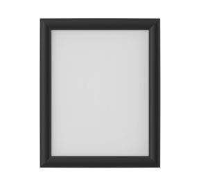 Aluminum Snap Frame – 11” × 17” (Black Finish)