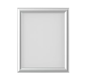 Aluminum Snap Frame – 8.5” × 11” (Silver Finish)