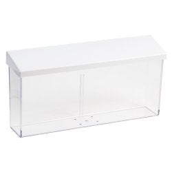 Outdoor Brochure Holder with Protective Lid – 9” × 4”