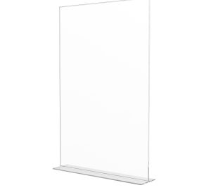 Bottom Load Sign Holder - 11" x 14" Countertop Display